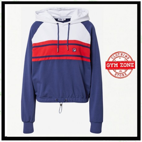 FILA BURGOS coppe hoody women FAW0145 felpa corta con cappuccio