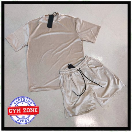 completo ciniglia moda unisex tshirt + bermuda