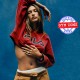 FILA felpa HABY cropped crew sweet true red rossa