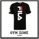 FILA tee ALLAN logo t-shirt black
