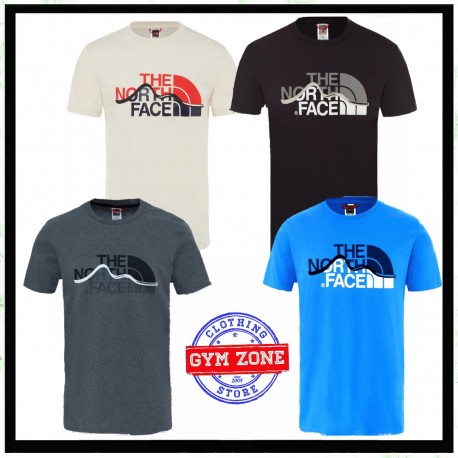 THE NORTH FACE tee  mountain t-shirts vari colori