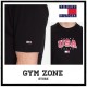 TOMMY HILFIGER  tee black USA girocollo t-shirt nera