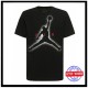 AIR JORDAN tee black t-shirt nera logo JORDAN red
