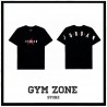 AIR JORDAN tee black t-shirt nera con logo frontale e scritta dietro spalle  DM1462-010