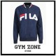 FILA jacket  LOGRONO men logo bomber blue