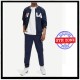 FILA jacket  LOGRONO men logo bomber blue