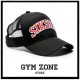 SIK SILK snapback BLACK cappello visiera nero logo
