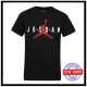 AIR JORDAN tee white t-shirt bianca logo JORDAN red